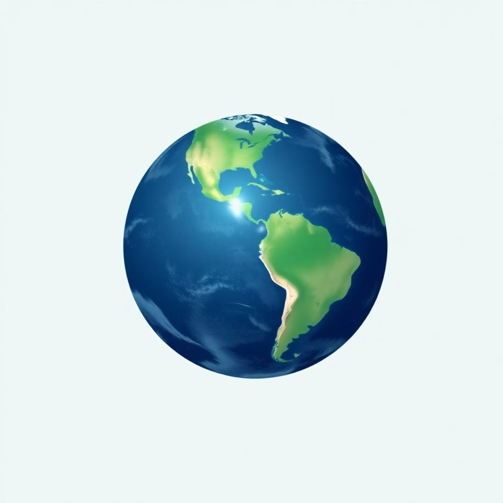 A vintage globe centered on the Americas, symbolizing global citizenship through language